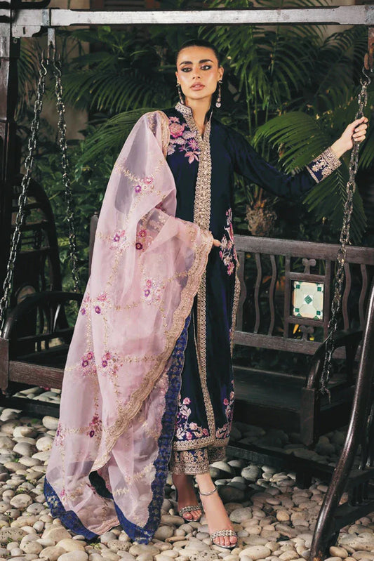 Zainab Chottani - Luxury Velvet Collection - 04 Meher - Unstitched