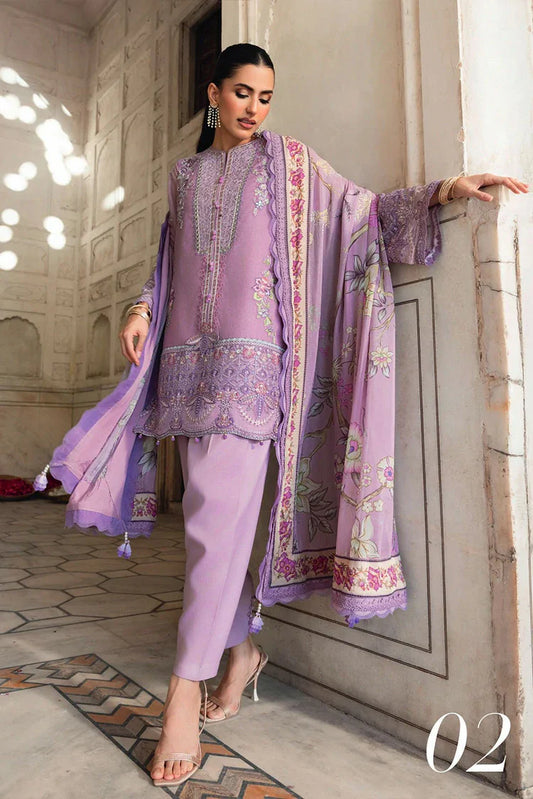 Maria B - M Basics Festive Unstitched Collection - Design 02 - Unstitched