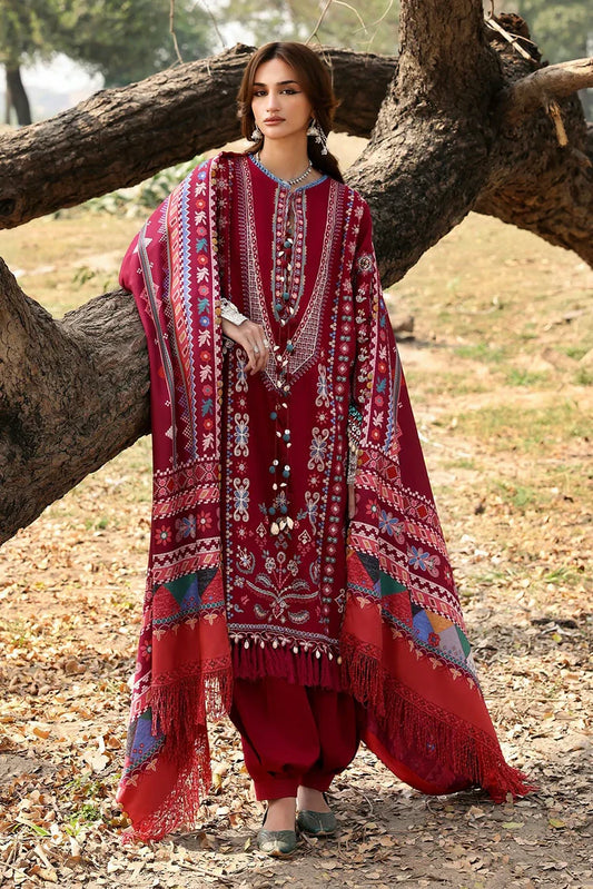 Sadaf Fawad Khan - Sirra Unstitched Winter Collection - D7 MEHRUNISA - Unstitched