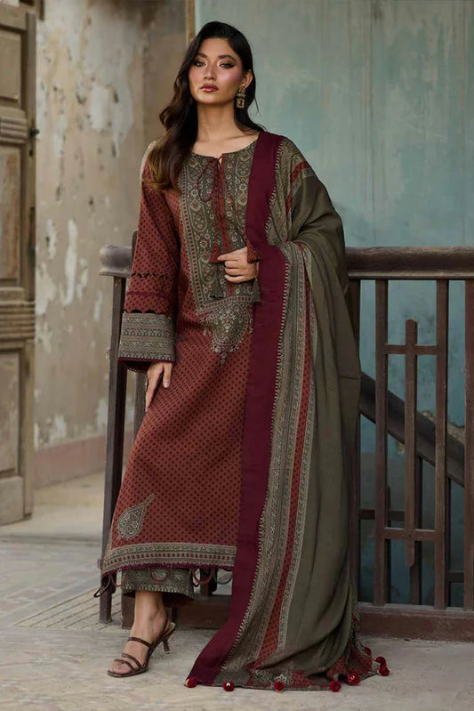 Charizma - C Prints Printed Linen Collection Vol 3 - CPW5-25 - Unstitched