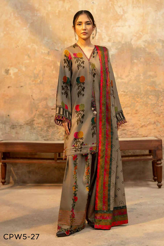 Charizma - C Prints Printed Linen Collection Vol 3 - CPW5-27 - Unstitched