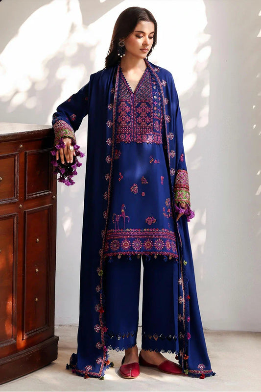 Republic Womenswear - Amaris Winter Shawl Collection - D10-Maris - Unstitched