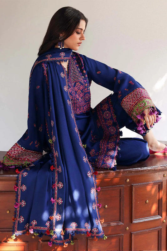 Republic Womenswear - Amaris Winter Shawl Collection - D10-Maris - Unstitched