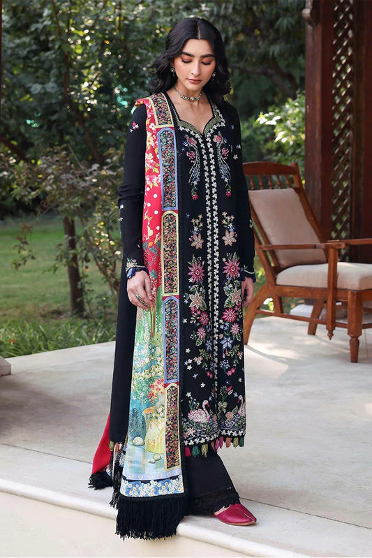 Republic Womenswear - Amaris Winter Shawl Collection - D11-Aveline - Unstitched