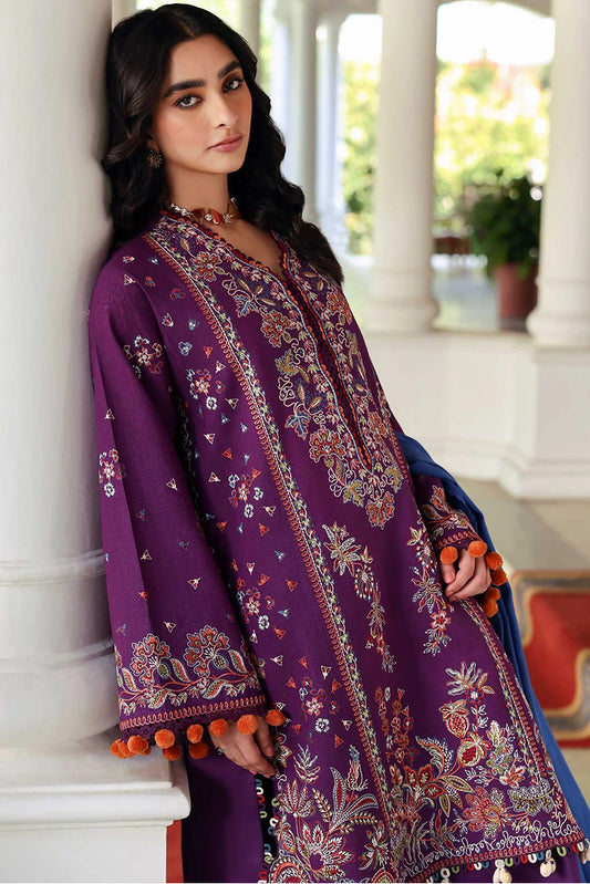 Republic Womenswear - Amaris Winter Shawl Collection - D3-Kaia - Unstitched