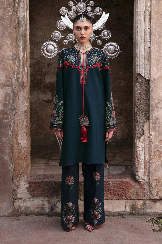 Hussain Rehar - Jugnu Khaddar Autumn Winter Edit 2 - Rati-1202 - Unstitched