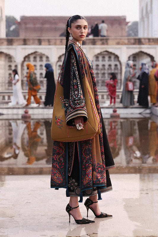 Hussain Rehar - Jugnu Khaddar Autumn Winter Edit 2 - Bejul-1205 - Unstitched