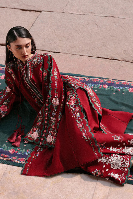 Hussain Rehar - Jugnu Khaddar Autumn Winter Edit 2 - Gulshan-1206 - Unstitched