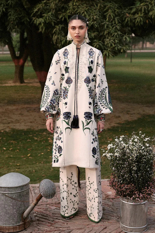 Hussain Rehar - Jugnu Khaddar Autumn Winter Edit 2 - Nahro-1210 - Unstitched