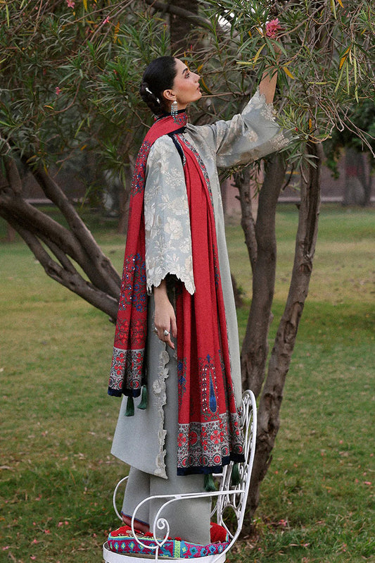 Hussain Rehar - Jugnu Khaddar Autumn Winter Edit 2 - Heran-1215 - Unstitched