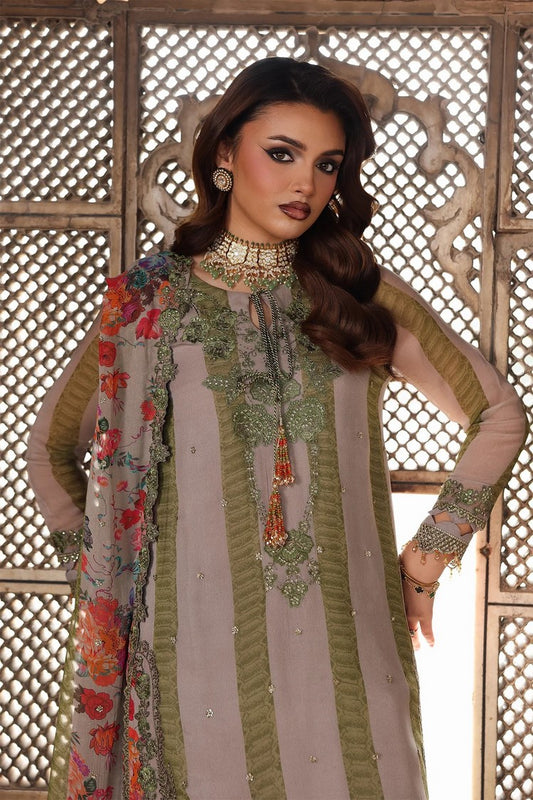 Charizma - Vasal Luxury Chiffon Collection Limited Edition Vol 6 - VSL25-46 - Unstitched