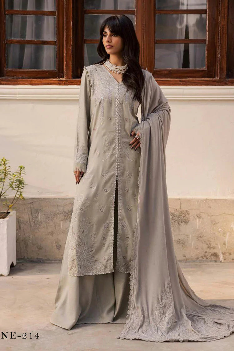 Nureh - Exclusive Luxury Unstitched Peach Leather Collection Vol 6