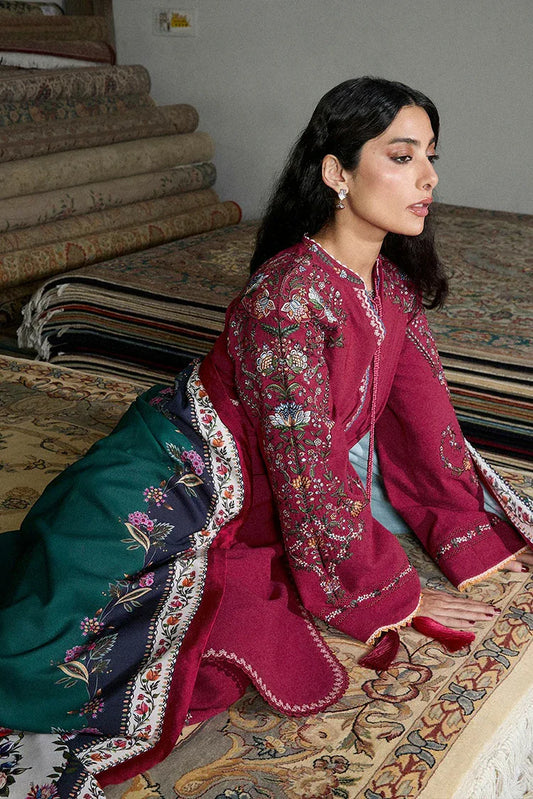 Hussain Rehar - Jugnu Karandi Unstitched AW 25 Edit 3 - LD1195-Hasti - Unstitched