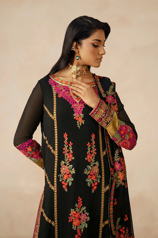 Freesia - Mehrun Luxury Chiffon Collection - FSU-5615 Azila - Unstitched