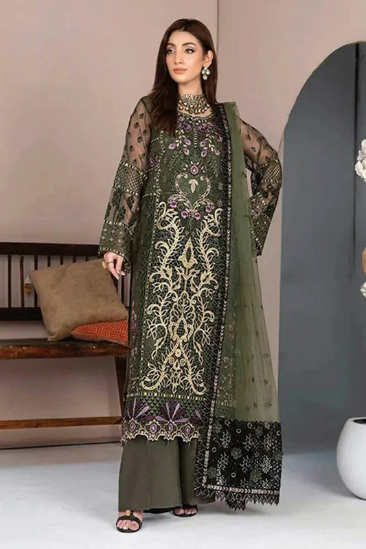 Janique - JJ Embellish Luxury Collection Vol 10 - Design 04 - Unstitched