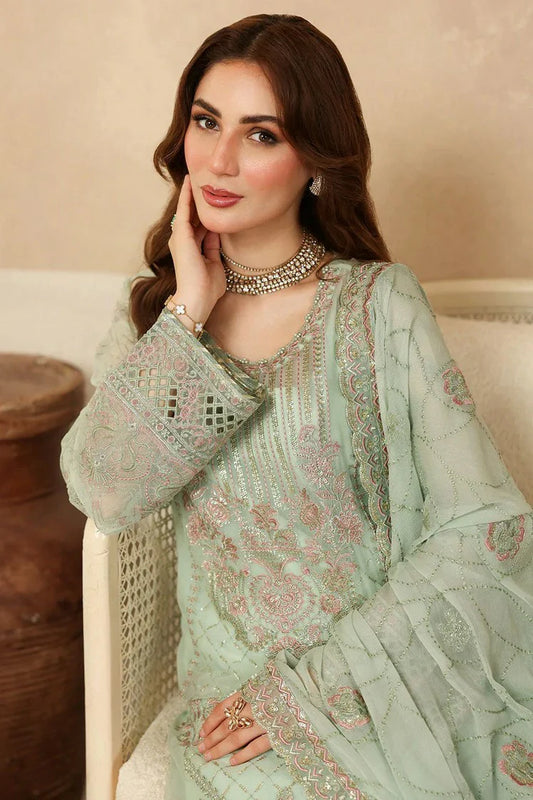 Ramsha - Sonehri Luxury Festive Chiffon Collection Vol 2 - BB-205 - Unstitched