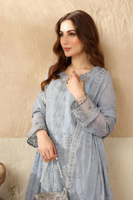 Ramsha - Sonehri Luxury Festive Chiffon Collection Vol 2 - BB-208 - Unstitched