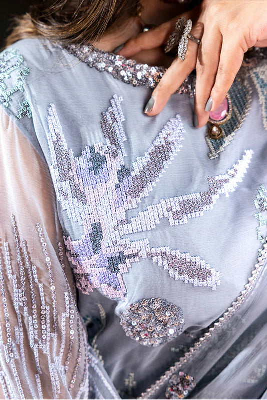 Zebtan - Aura Luxury Embroidered Collection - AR-01 - Unstitched