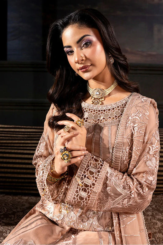 Zebtan - Aura Luxury Embroidered Collection - AR-02 - Unstitched