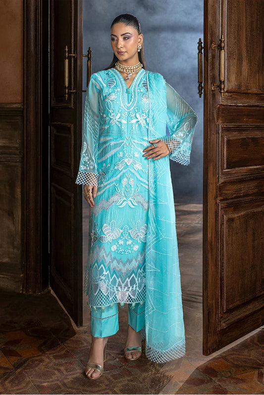 Zebtan - Aura Luxury Embroidered Collection - AR-05 - Unstitched