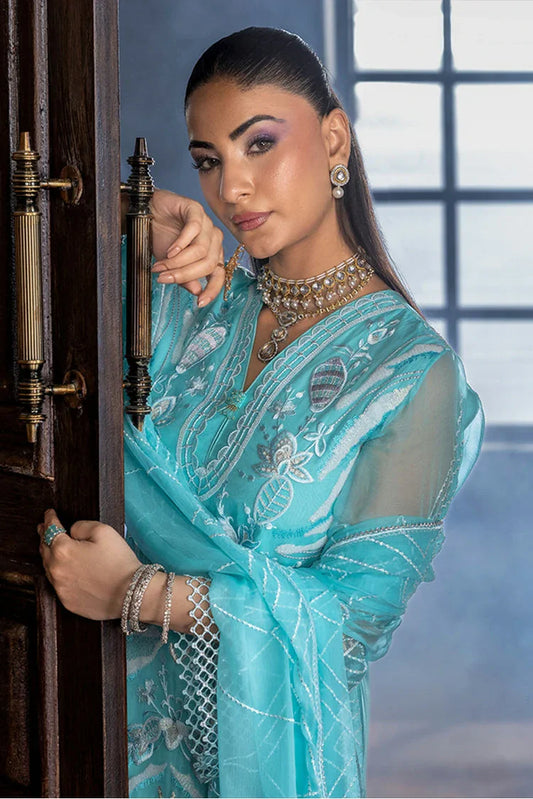 Zebtan - Aura Luxury Embroidered Collection - AR-05 - Unstitched