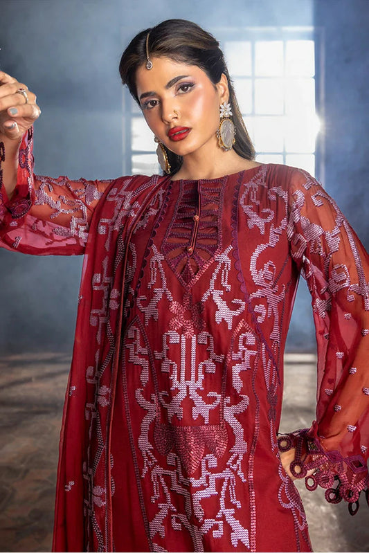 Zebtan - Aura Luxury Embroidered Collection - AR-07 - Unstitched