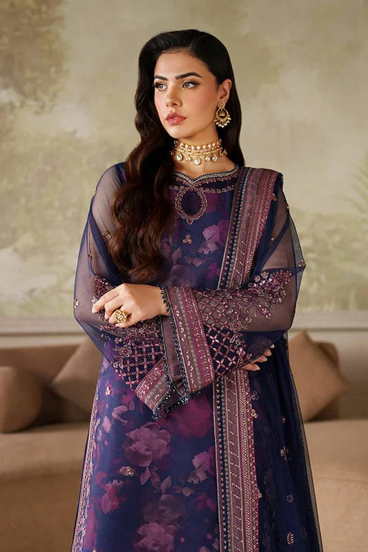 Zarif - Zaneera Printed and Embroidered Edit - ZRF-ZPE-03 ASRA - Unstitched