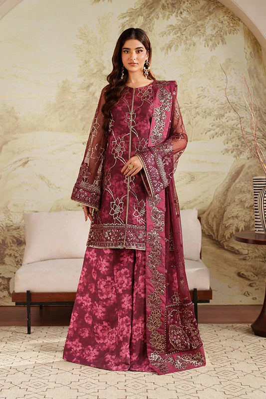 Zarif - Zaneera Printed and Embroidered Edit - ZRF-ZPE-07 FALEK - Unstitched