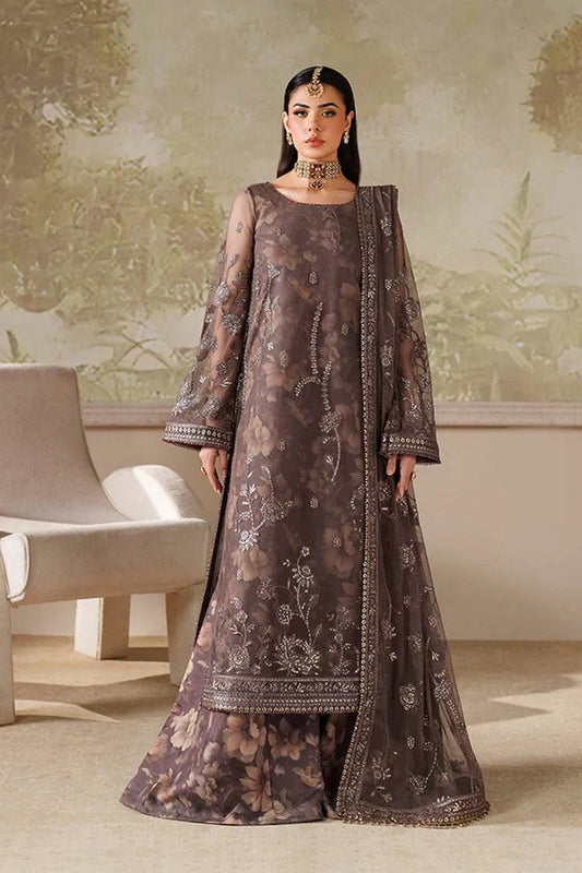 Zarif - Zaneera Printed and Embroidered Edit - ZRF-ZPE-08 MAHVEER - Unstitched