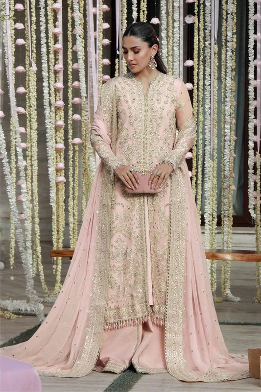 Gulmina - Luxury Handwork Chiffon Collection - 05-Arooba - Unstitched