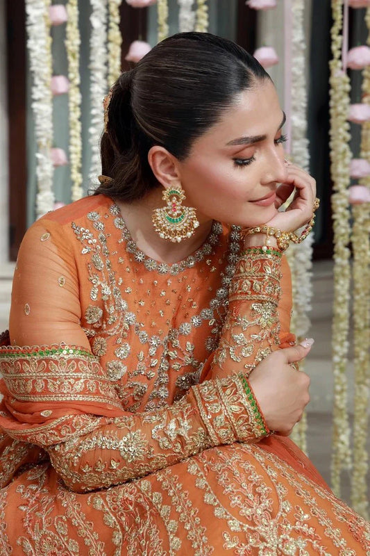 Gulmina - Luxury Handwork Chiffon Collection - 06-Anaya - Unstitched