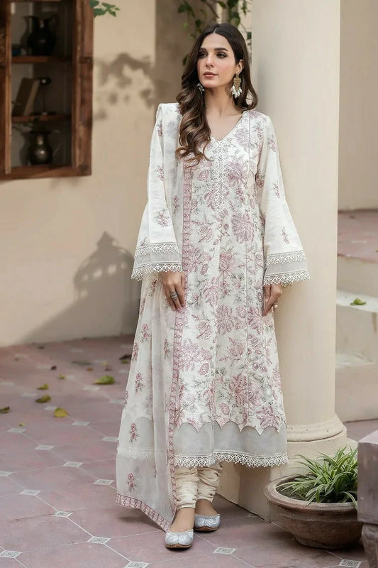 Noor e Fajar - Mehru Embroidered Karandi Collection - KR-179 - Unstitched