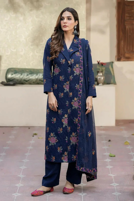 Noor e Fajar - Mehru Embroidered Karandi Collection - KR-182 - Unstitched