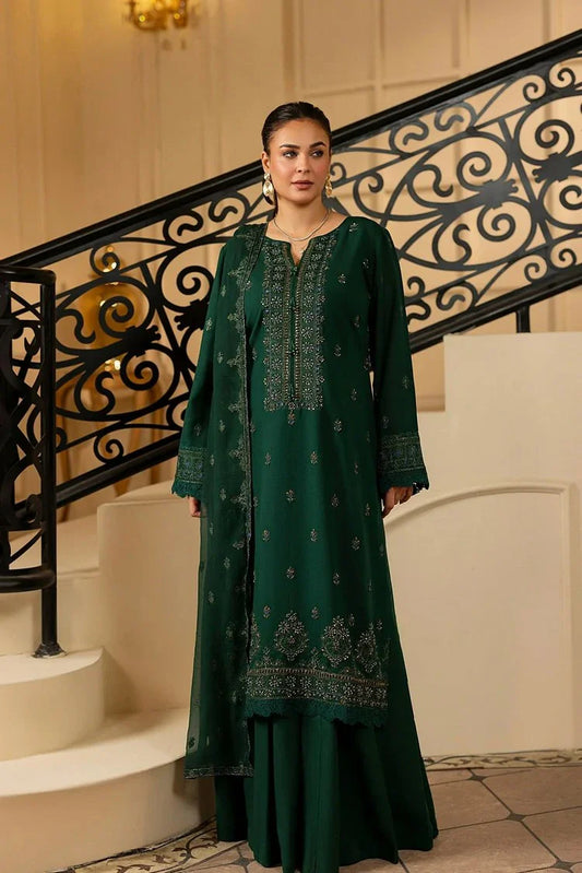 Noor e Fajar - Apana Embroidered Karandi Collection - KR-210 - Unstitched