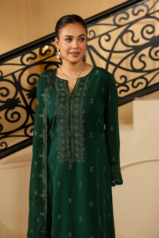 Noor e Fajar - Apana Embroidered Karandi Collection - KR-210 - Unstitched