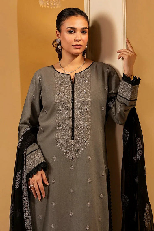 Noor e Fajar - Apana Embroidered Karandi Collection - KR-217 - Unstitched