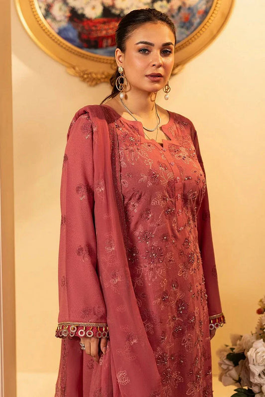 Noor e Fajar - Apana Embroidered Karandi Collection - KR-220 - Unstitched