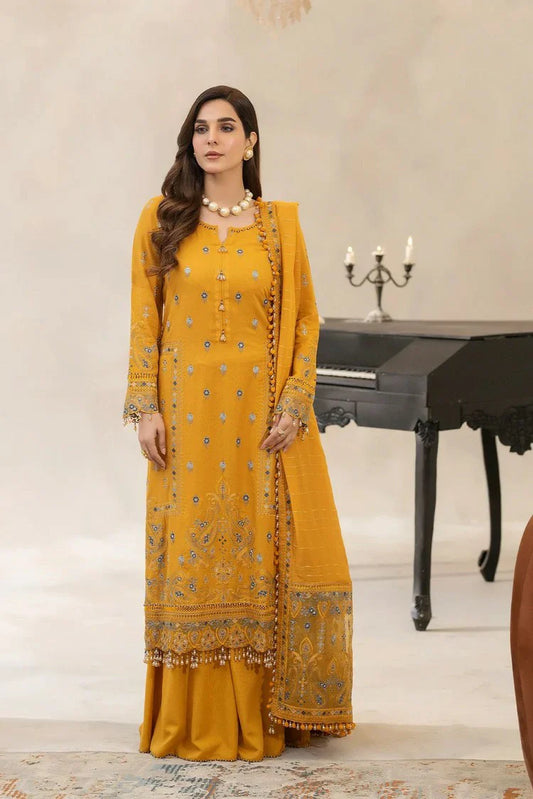 Raeesa - Dehleez Embroidered Karandi Collection - DK-008 - Unstitched