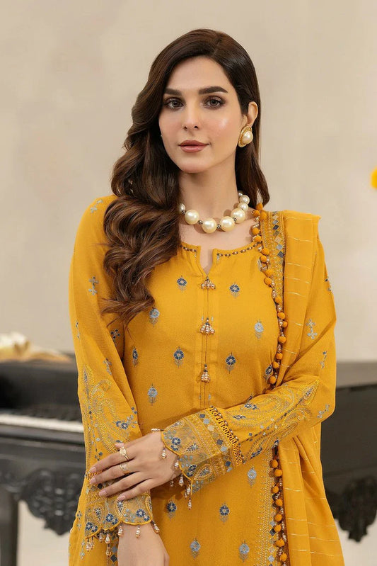 Raeesa - Dehleez Embroidered Karandi Collection - DK-008 - Unstitched