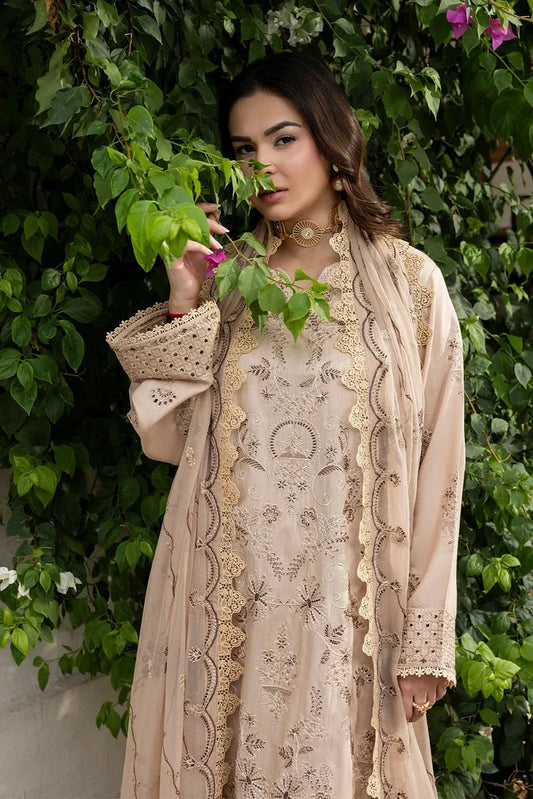 Raeesa - Seraya Embroidered Viscose Silk Collection - SR-02 - Unstitched