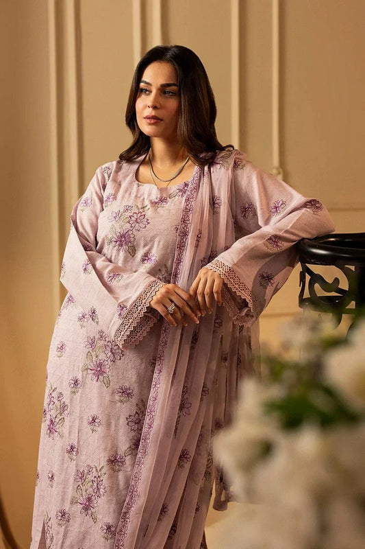 Noor e Fajar - Shahtaj Embroidered Karandi Collection - KR-207 - Unstitched