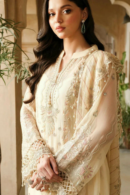 Raeesa - Inayat Luxury Embroidered Chiffon Collection - HU-53 - Unstitched