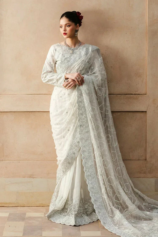 Raeesa - Inayat Luxury Embroidered Chiffon Collection - HU-57 - Unstitched