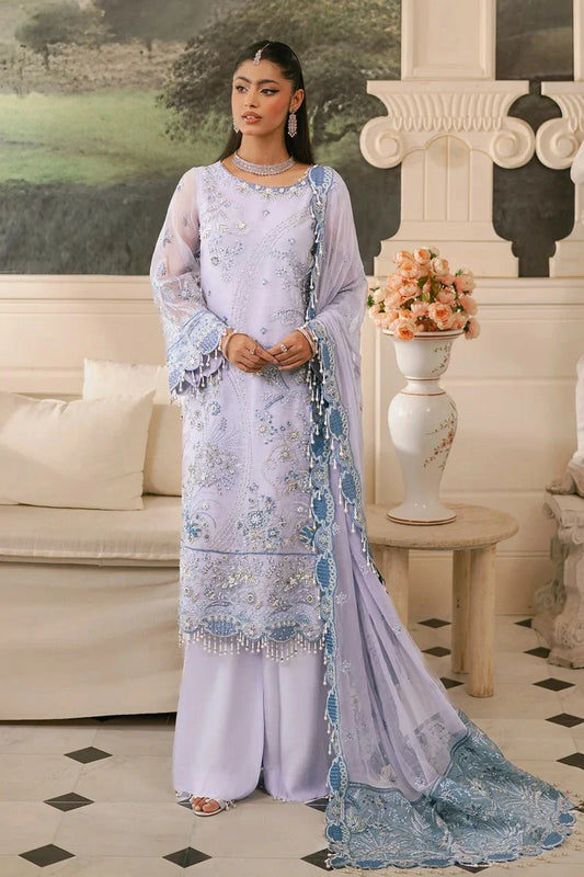 Raeesa - Ada Luxury Chiffon Collection - HU-43 Aynur - Unstitched