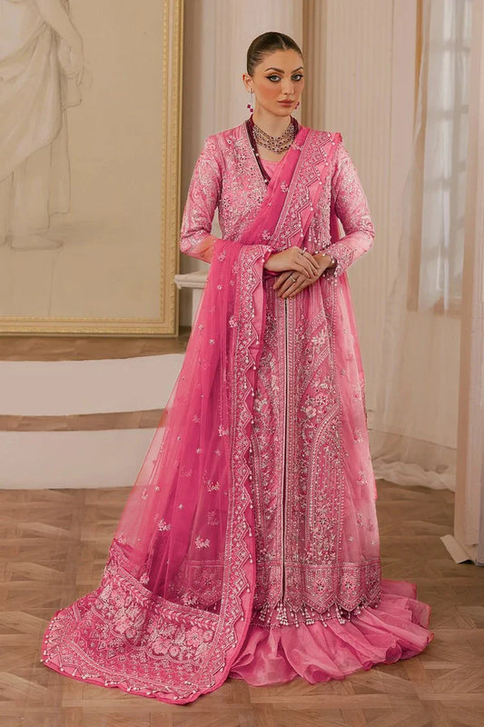 Raeesa - Ada Luxury Chiffon Collection - HU-44 Rosella - Unstitched