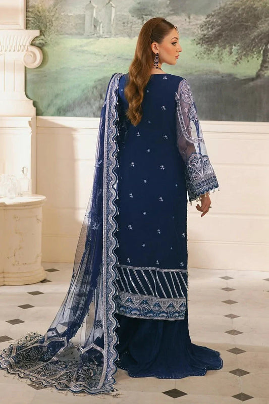 Raeesa - Ada Luxury Chiffon Collection - HU-48 Meeri - Unstitched