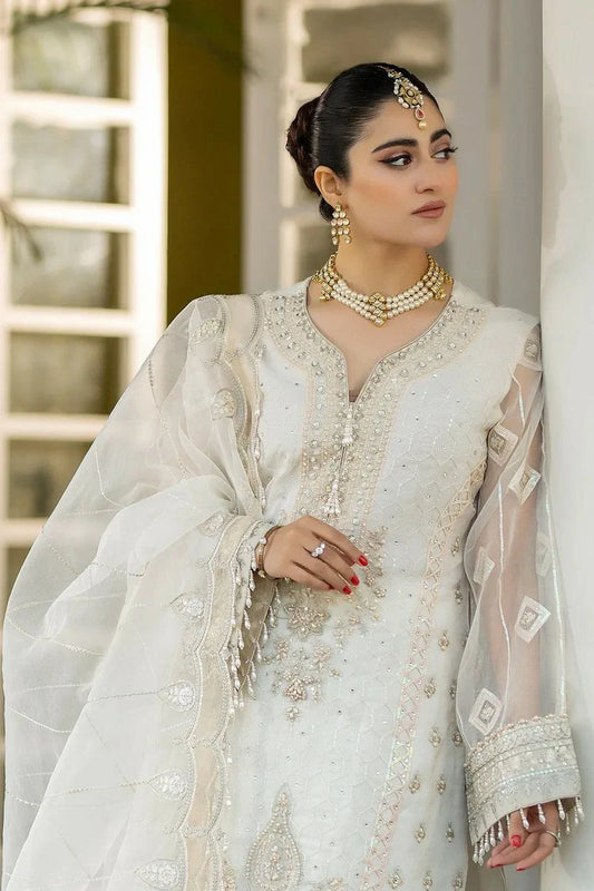 Raeesa - Dehleez Luxury Chiffon Collection Vol 3 - DL-1021-Nigah - Unstitched
