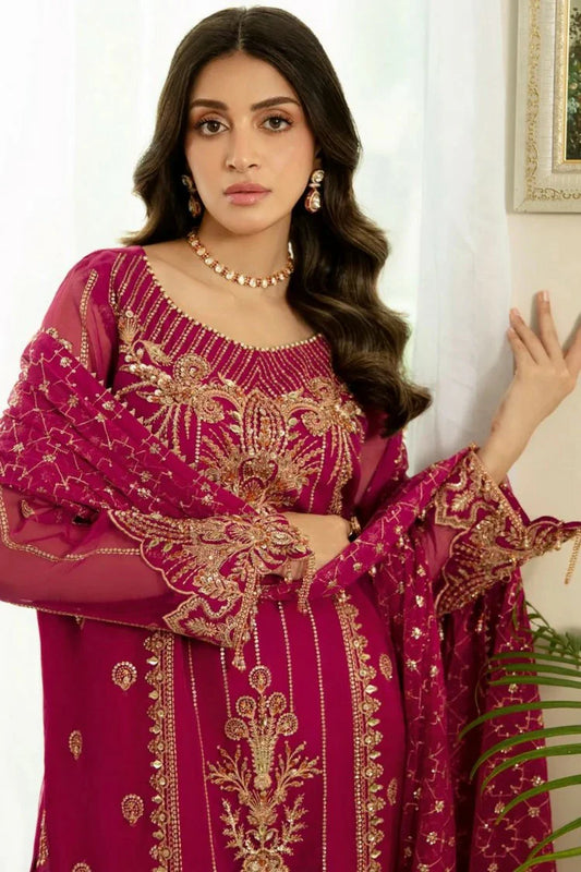 Raeesa - Dehleez Luxury Chiffon Collection Vol 4 - D-1031 - Unstitched