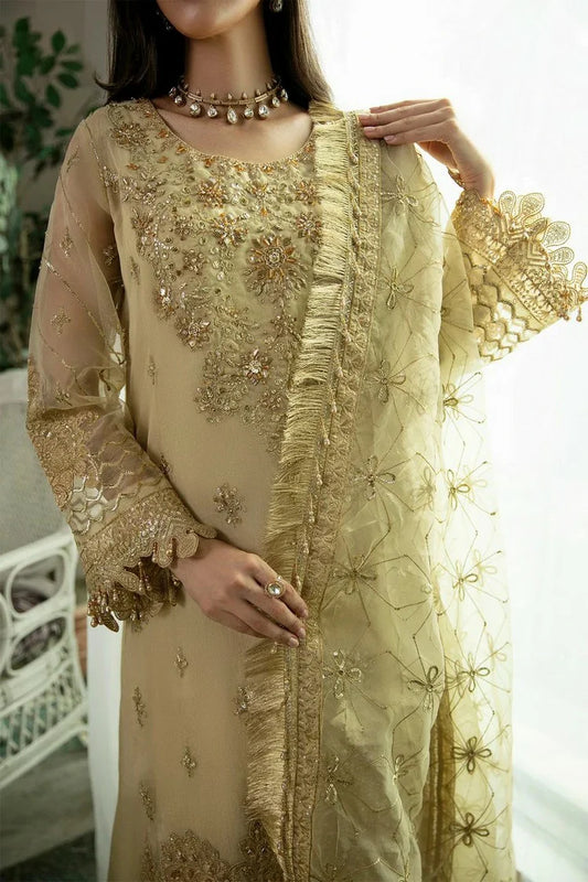 Raeesa - Dehleez Luxury Chiffon Collection Vol 4 - D-1036 - Unstitched