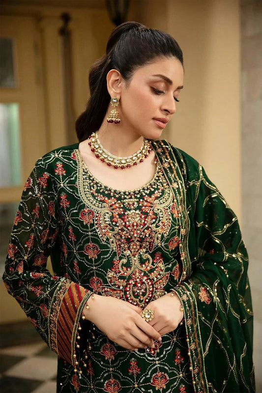 Raeesa - Dehleez Luxury Chiffon Collection Vol 4 - D-1038 - Unstitched